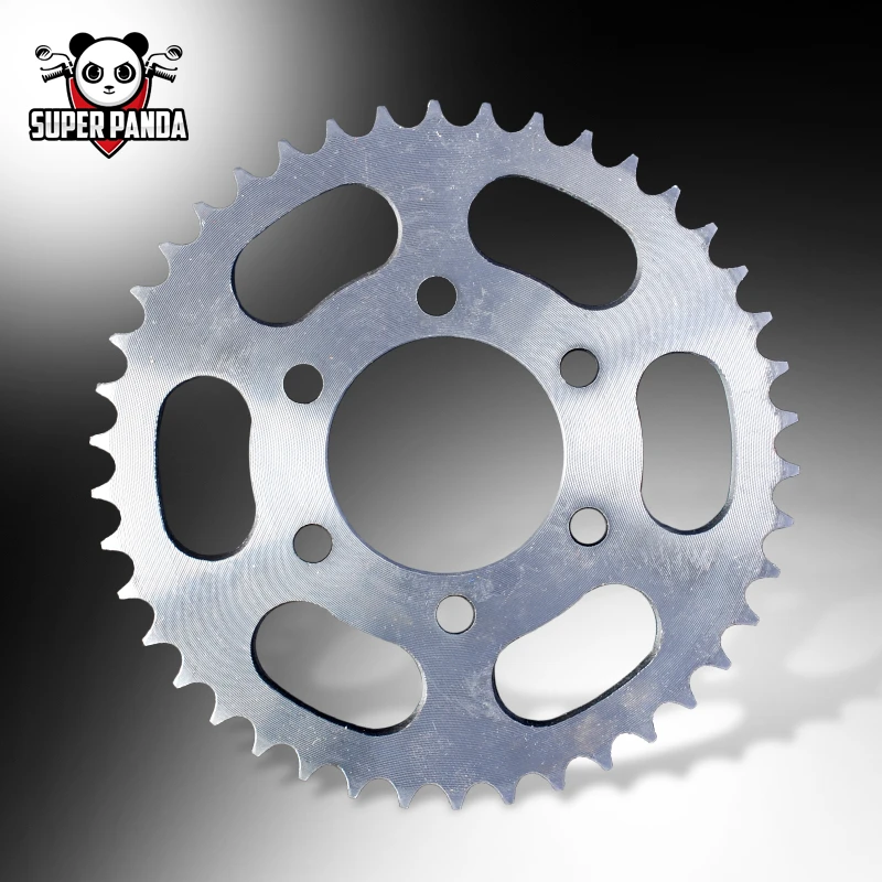 1023/1045 Steel BAJAJ Motorcycle Parts Motorcycle Transmission Chain and Sprocket kit with ISO