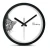 Import 10inch Metal Personalized Customized Wall Clock from China