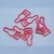 Import 10mm nylon coated underwear adjuster buckles bra strap clip accessories supplies from China