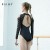 Import 119141011 Baiwu Dance Long Sleeve Lace Leotards Ballet Dancewear Leotards for Women from China
