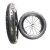 Import 12 inch rubber spoke bicycle chroming wire wheel from China