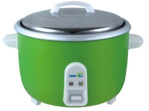 1200W big size Home appliances Green color rice cooker parts and functions