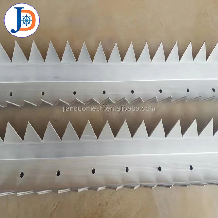 1.25M Anti wall climbing spikes/security wall spikes razor barbed wire
