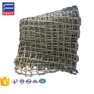 12MM Diameter Stainless Steel Metal Wire Rope Cargo Net Lifting Slings