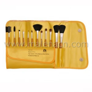 12PCS Professional Cosmetic Brushes Makeup Brush with Cosmetic Bag