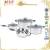 Import 12pcs stainless steel cookware set surgical stainless steel cookware 2.0L whistle kettle heat resistant silicon handle MSF-3014 from China