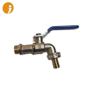 1/2&quot; half brass half zinc ball valve,bibcock tap