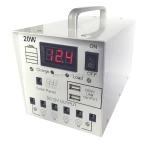 12V /24V Panel Circuit 20W Mini Solar Electricity 18V Led Lighting with USB Solar Generators