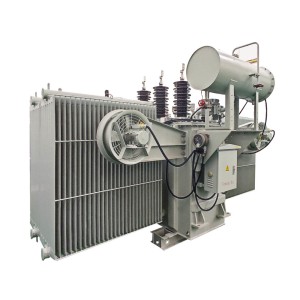 13.2kV 34.5kV Customized ONAN ONAF High Voltage Oil Immersed Distribution Power Transformer