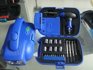 14pcs combined flashlight hand tool kits