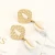 Import 15 designs sea beach natural shell cowrie dangle drop earrings shell pearl stud earrings wholesale shell women earrings from China