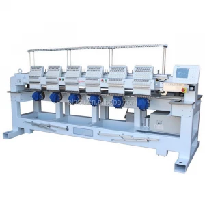 15 head computerized embroidery machine/machine for embroidery design ladies suits/24 head flat clothes embroidery machine