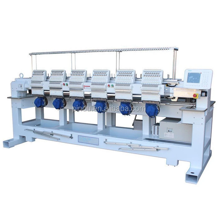 15 head computerized embroidery machine/machine for embroidery design ladies suits/24 head flat clothes embroidery machine