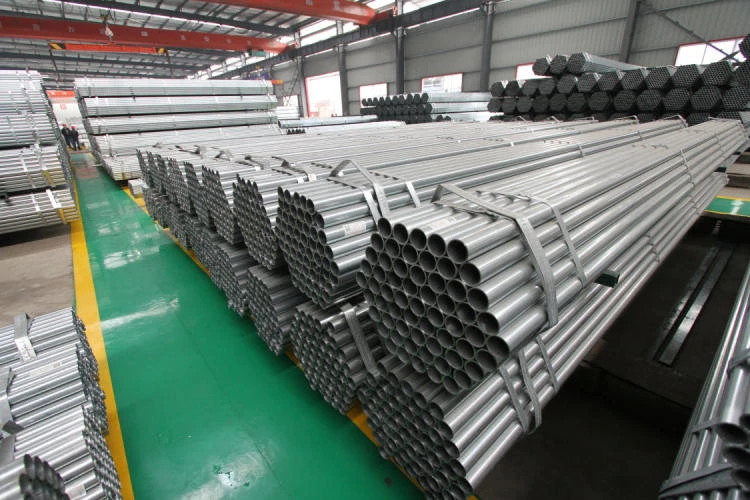 1.5 inch galvanized pipe steel pipes manufacturer sch40 hot dipped galvanized steel pipe