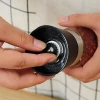 150ml 180ml Salt &amp; Pepper Mills glass Pepper grinder, Adjustable Ceramic Easy to Fill Salt Manual Pepper Grinder