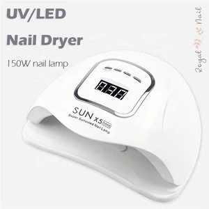 150W High Power ABS Professional Quick Dry UV LED Nail Lamp 99S Low Heat Mold