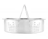 18/8(304) Stainless Steel Steamer Basket with Divider with Handles Compatible with Instant Pots and Pressure Cookers 5 6 8QT