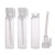 1ml 2ml plastic rod glass small sample empty bottle essential oil test tube perfume dropper mini empty tube