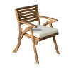 2 pcs High quality best selling outdoor Acacia Wood garden chair
