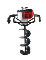 2 stroke post hole digger earth auger 52cc petrol gas powered earth auger post gasoline auger