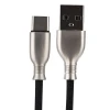 2.0 USB A/M to TYPE-C L=1.0M Braid Material 5V2A Type-c Cable 55*0.08mm*2+16*0.08mm*2,2a Fast Charging Acceptable Zinc Alloy GM