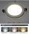Import 200*200 recessed down light square led panel light 18w from China