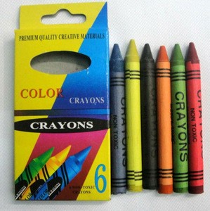 2014 Hotsale Jumbo Wax Crayon For Kids Drawing In Paper Box