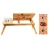 Import 2018 100% eco friendly bamboo study table children folding table with drawer from China