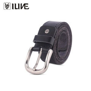 2018 High Quality Cowhide Genuine Leather Belts for Man Classic Pin Belt