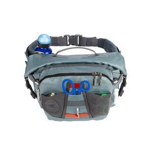 2018 new arrival custom logoTPU fly  fishing bag waterproof waist fishing tackle bag polyester fishing bag