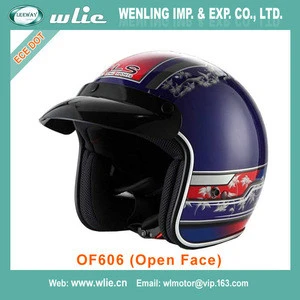 2018 New motor & scooter helm motocycles motocycle tianzhong engine OF606 (Open Face)