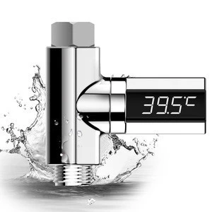 2020 Amazon hot sale LED Digital Display WaterTemperature Shower Thermometer