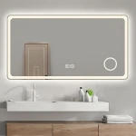 2020 Factory Price Frameless Bath Vanity Backlit Smart LED Custom Bathroom Mirror
