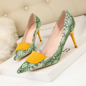 2020 Fashion Banquet High Heel Shoes Ladys Shoes High Heel Shallow Mouth Pointed Single Shoes