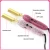 Import 2020 Magic Glitter Sparkle Crystal Beaded Rhinestone Bling Electric Ceramic Hot Pressing Comb Hair Straightener Comb for Women from China