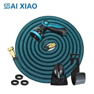 2020 New 100ft Expandable Sprinkler Extensible Garden Hose Kit