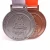 Import 2020 No logo 3D custom engraved metal ancient medallions/medal keys/finisher blank silver medallion running sport medal from China