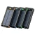 Import 2020 outdoor solar waterproof PD18W QC3.0 fast charging 10000mah mobile power bank 5v 3a with LED torch and compass anti drop from China