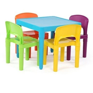 2020 Plastic Table Chair Modern Design Table Children Nursery School Living Room Furniture Plastic Chairs And Tables