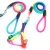 Import 2020 Rainbow Color Nylon Collar&amp;Leash Set For Pet Dog Adjustable from China