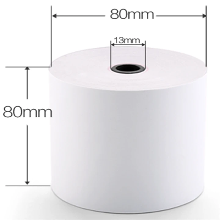 2021 High quality  ATM POS  Logo Printing Cash Receipt Thermal Paper Cash Register Banknote Cotton Paper Roll
