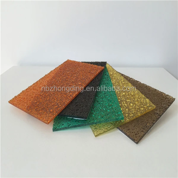 2021 hot sell polycarbonate solid embossed sheet pc diamond sheet