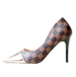 2021 New High Heels Shallow Mouth Pointed High Heels Fashion Womens Shoes