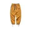 2021 Streetwear Cotton Polyester Fleece Loose Fit Tracksuit Sweatpants for Men
