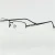 Import 2063 Metal Half Rim Frame Classic Eyewear Optical Eye Glasses Manufacturers  Optical Frames from China