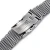 Import 22m Watch Bracelet Wetsuit Ratchet Buckle Brushed SHARK Mesh Band from China