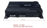 24V CAR AUDIO AMPLIFIER
