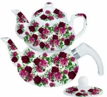 2.5L Enamel & 1.0L Porcelain Kettle double kettle