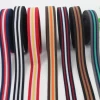 25mm 1 inch Color Striped Elastic Belt Elastic Waist Elastic Hanging Pants Elastic belt Strap Accessories