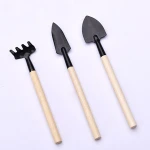3 Pcs Mini  Kids DIY Portable Gardening Tool  Shovel Rake Spade Plant Tool Set